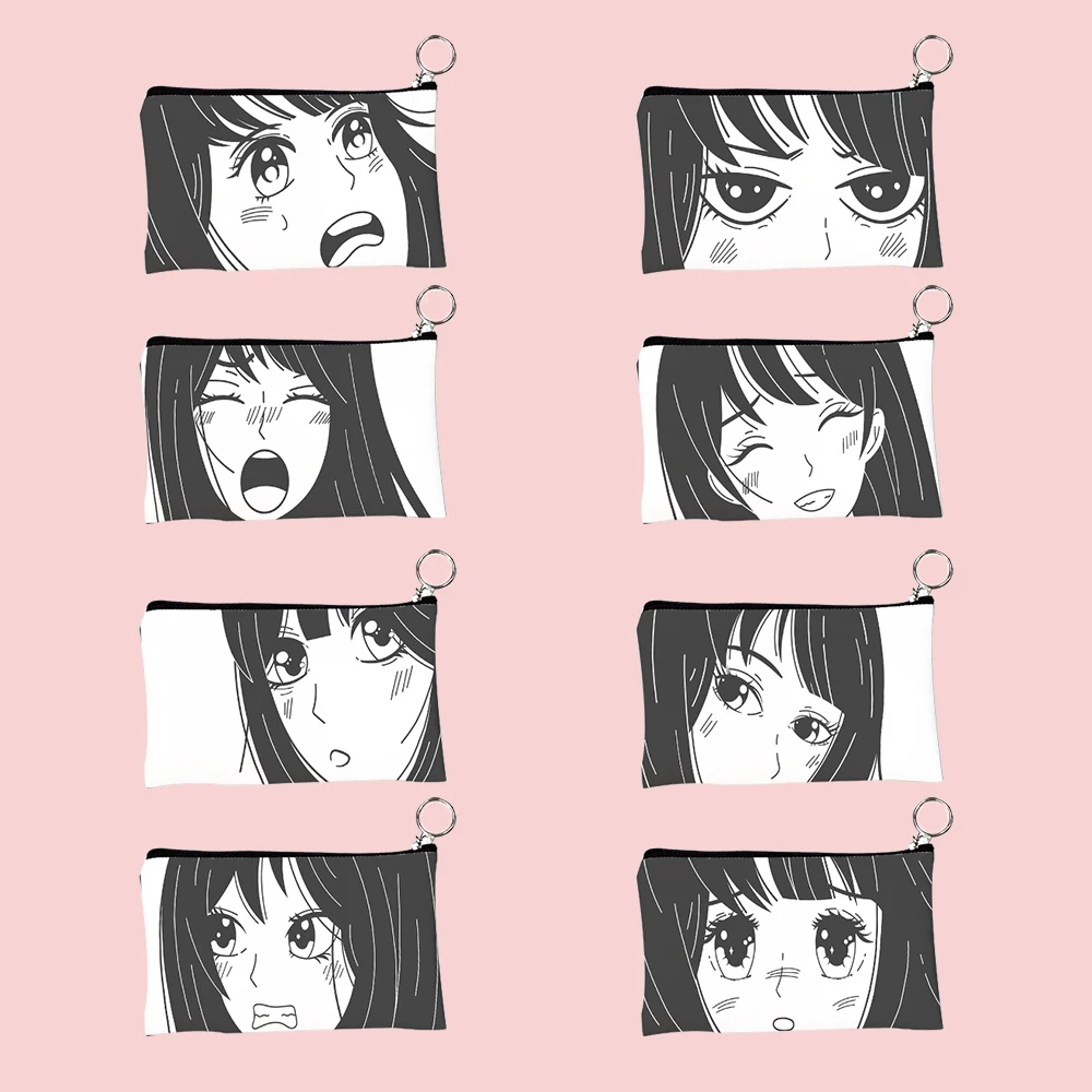 Manga Kawaii Anime Girls Coin Purse Japanese Anime Cute Woman Lipstick Key Bank Card Pen Storage Zipper Pouch Gift Make Up Bag
Manga Kawaii Anime Girls Coin Purse Japanese Anime Cute Woman Lipstick Key Bank Card Pen Storage Zipper Pouch Gift Make Up Bag