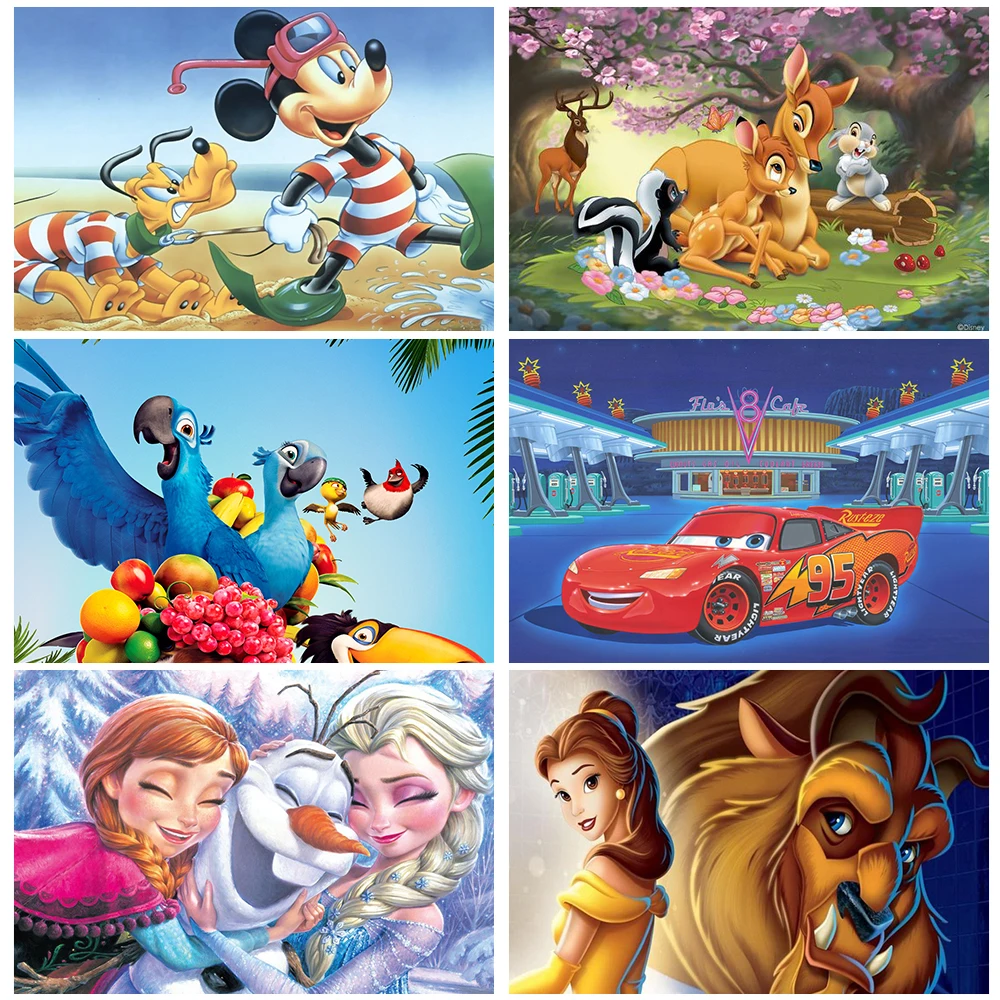 Алмазная живопись «сделай сам» Disney 5D, мозаика с мультяшным оленем, вышивка крестиком с животными, полный набор для вышивки стразы, художеств...
Алмазная живопись «сделай сам» Disney 5D, мозаика с мультяшным оленем, вышивка крестиком с животными, полный набор для вышивки стразы, художеств...