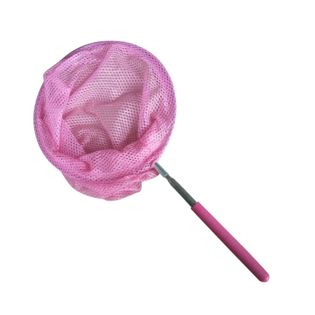 

Stainless Steel Colorful Kids Retractable Extendable Telescopic Net for Bugs Insect Small Fish Catching (Random Color)