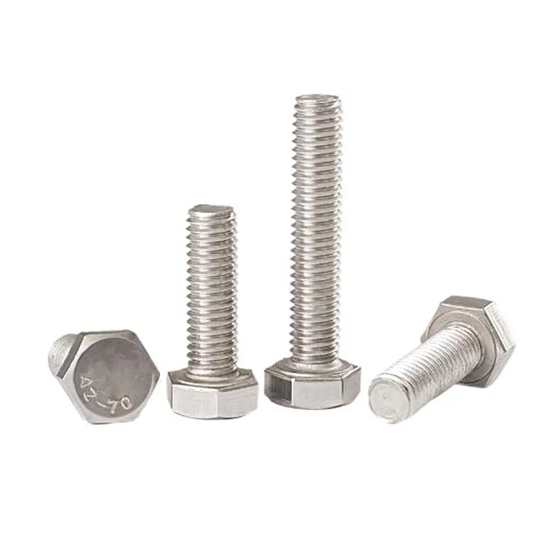 Outer Hex Bolt Hexagon Stainless Steel M7 M9 10mm 16mm 20mm 25mm 30mm 35mm 40mm 45mm 50mm 80mm
Outer Hex Bolt Hexagon Stainless Steel M7 M9 10mm 16mm 20mm 25mm 30mm 35mm 40mm 45mm 50mm 80mm