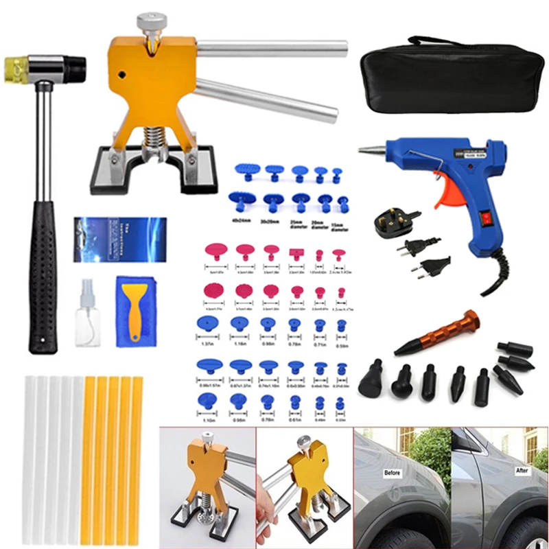 New Car Dent Repair Tools Automotive Body Repair Kit Vehicle Paintless Car Body Dent Removal Kits Auto Automatic Car Dent Puller
New Car Dent Repair Tools Automotive Body Repair Kit Vehicle Paintless Car Body Dent Removal Kits Auto Automatic Car Dent Puller