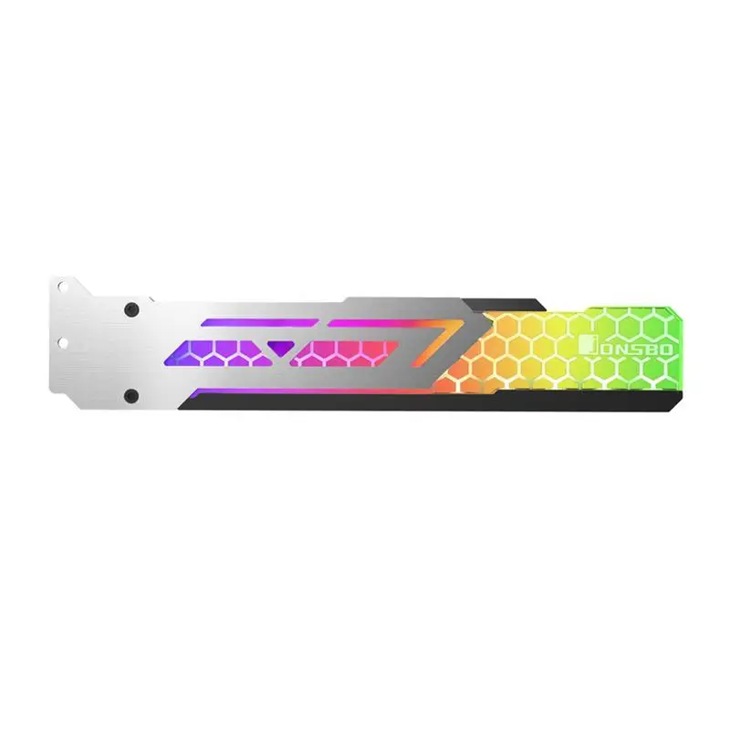 ARGB GPU Bracket Graphics Card Frame RGB Silver Graphics Card GPU Brace Support Automatic Color-Changing Video Card Sag Holder
ARGB GPU Bracket Graphics Card Frame RGB Silver Graphics Card GPU Brace Support Automatic Color-Changing Video Card Sag Holder