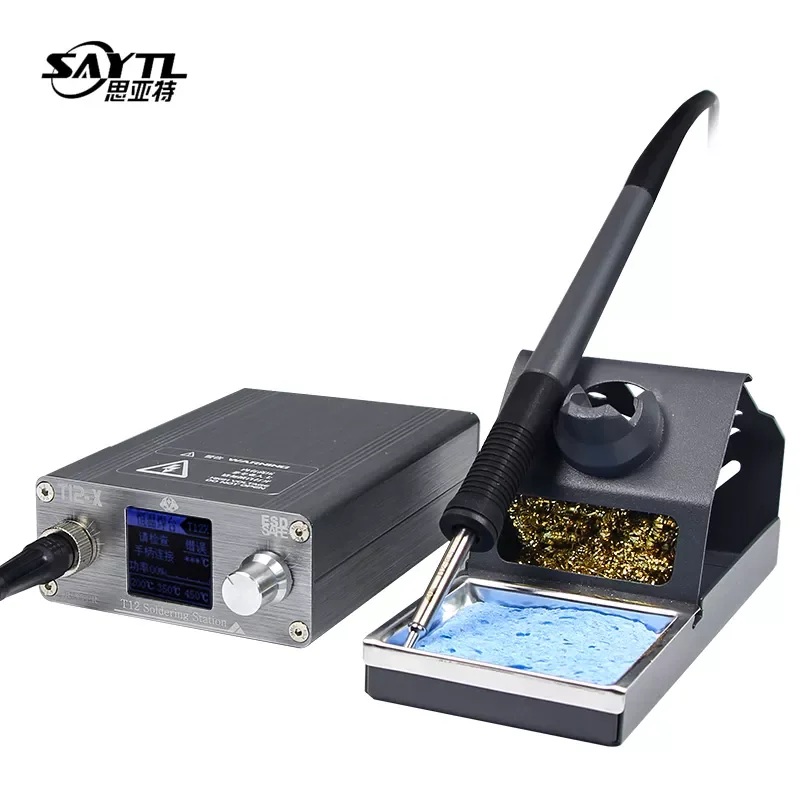 OSS T12-X Soldering Station electronic welding iron LED Digital display BGA Rework Station With Soldering Tips Welding tools
OSS T12-X Soldering Station electronic welding iron LED Digital display BGA Rework Station With Soldering Tips Welding tools