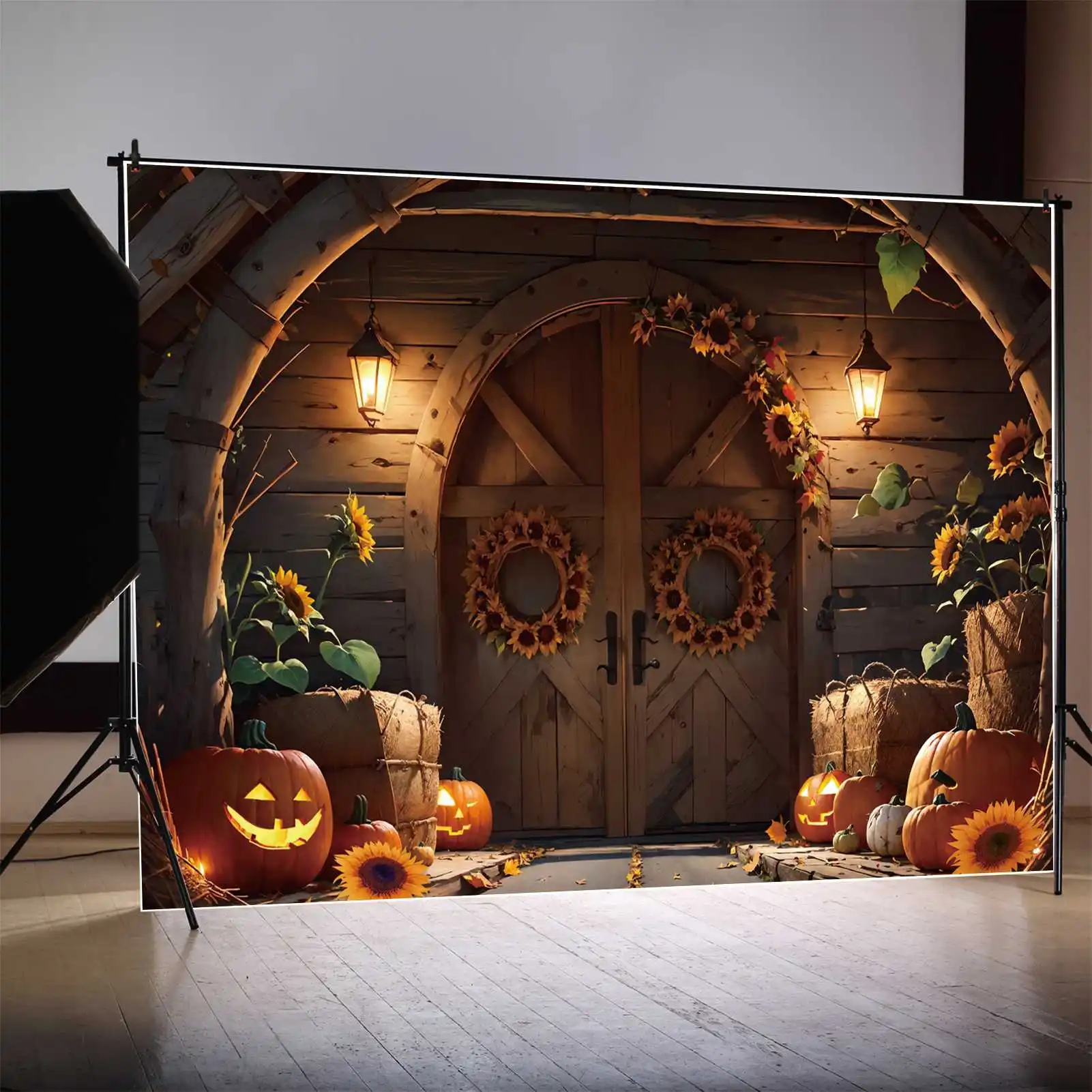 MOON.QG Photography Backdrop Halloween Wooden House Arch Door Photo Booth Background Custom Baby Home Party Photographic Props
MOON.QG Photography Backdrop Halloween Wooden House Arch Door Photo Booth Background Custom Baby Home Party Photographic Props