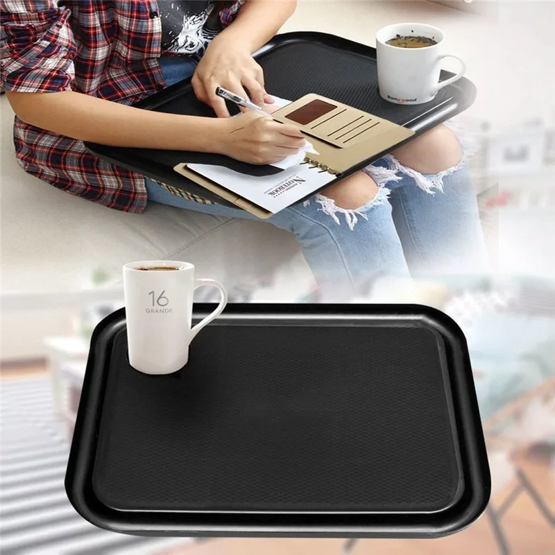 

42 x 33cm Portable Handy Lap Tray Laptop Table Outdoor Learning Desk Lazy Tables New Laptop Stand Holder For Bed For Notebook