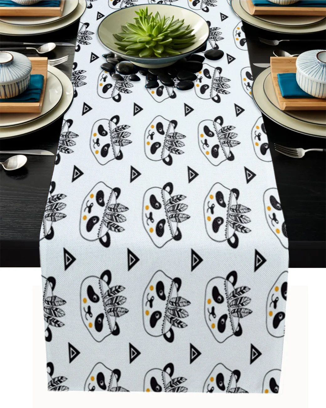 Panda Cute Cute Cute Indian Tablecloth Table Runner Decoration Home Decor Dinner Table Decoration Table Decor
Panda Cute Cute Cute Indian Tablecloth Table Runner Decoration Home Decor Dinner Table Decoration Table Decor