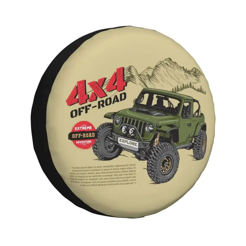 Off-road Mountain Adventure Travel Spare Wheel Tire Cover for Mitsubishi Pajero Jeep RV SUV 4WD 4x4 Vehicle Accessories 14" 15"
Off-road Mountain Adventure Travel Spare Wheel Tire Cover for Mitsubishi Pajero Jeep RV SUV 4WD 4x4 Vehicle Accessories 14" 15"