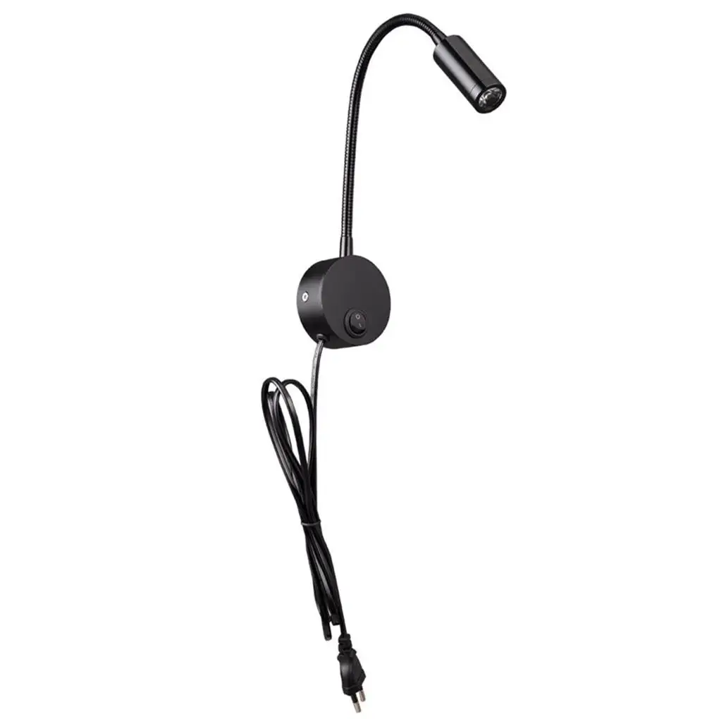 LED Wall Light Room Lamps Flexible Tube EU Plug Bedside Lamp Lighting Device
LED Wall Light Room Lamps Flexible Tube EU Plug Bedside Lamp Lighting Device