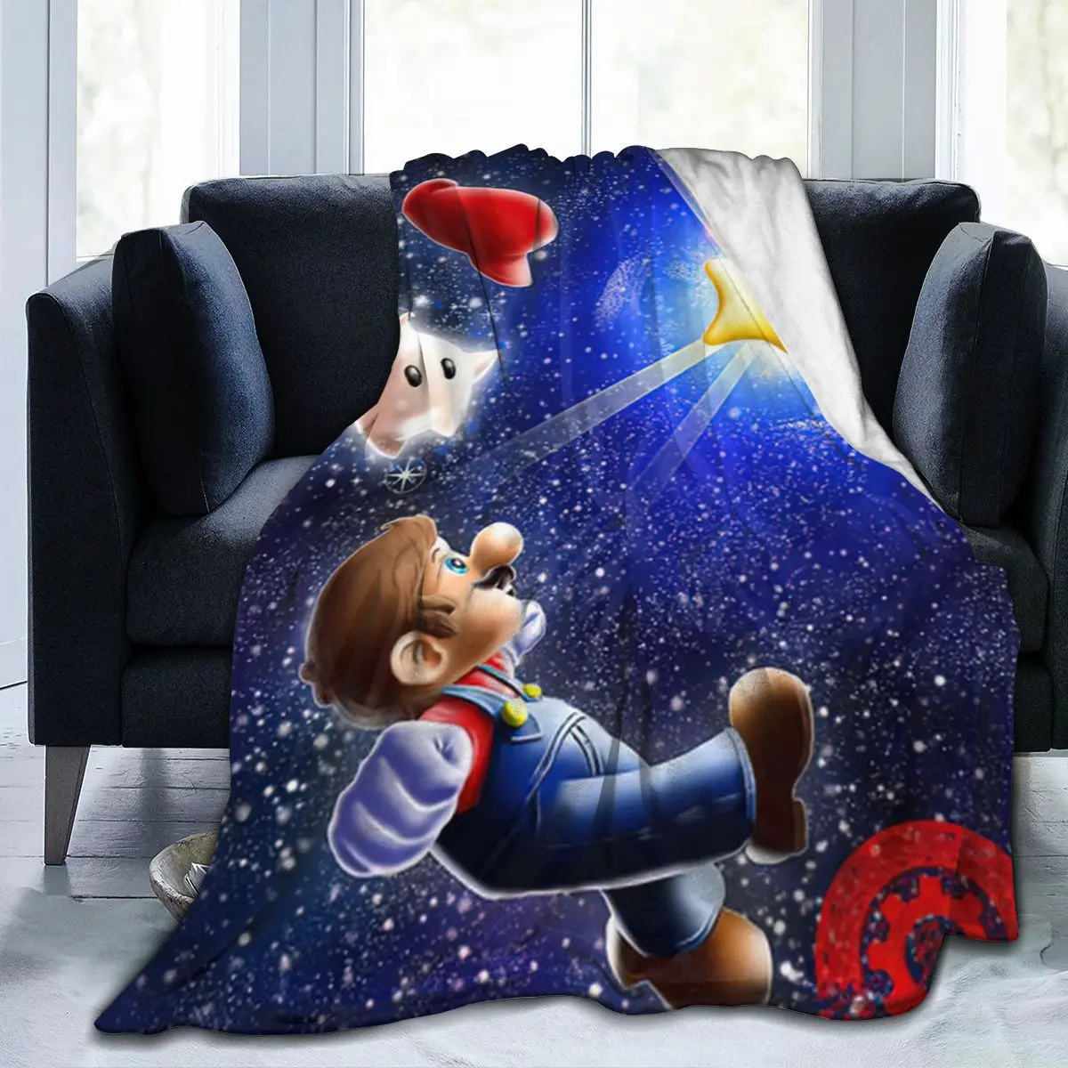 

3D Cartoon Sherpa Blanket Warm Super Soft Flannel Office Nap Bedspread Sofa Bedding Plush Quilt Plaids 300699424