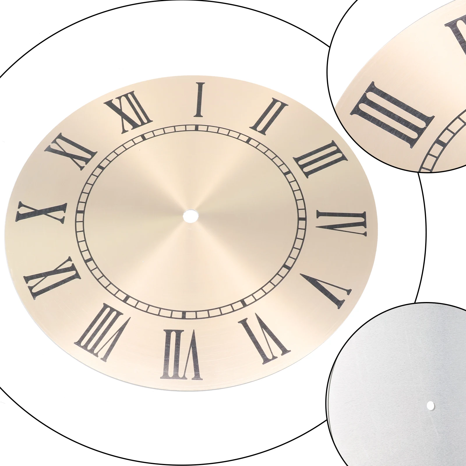Premium Aluminium 9 5 Inch Dial Face Ideal for Wall Clocks Features Clear Roman Numerals A Great Addition to DIY Clock Projects
Premium Aluminium 9 5 Inch Dial Face Ideal for Wall Clocks Features Clear Roman Numerals A Great Addition to DIY Clock Projects