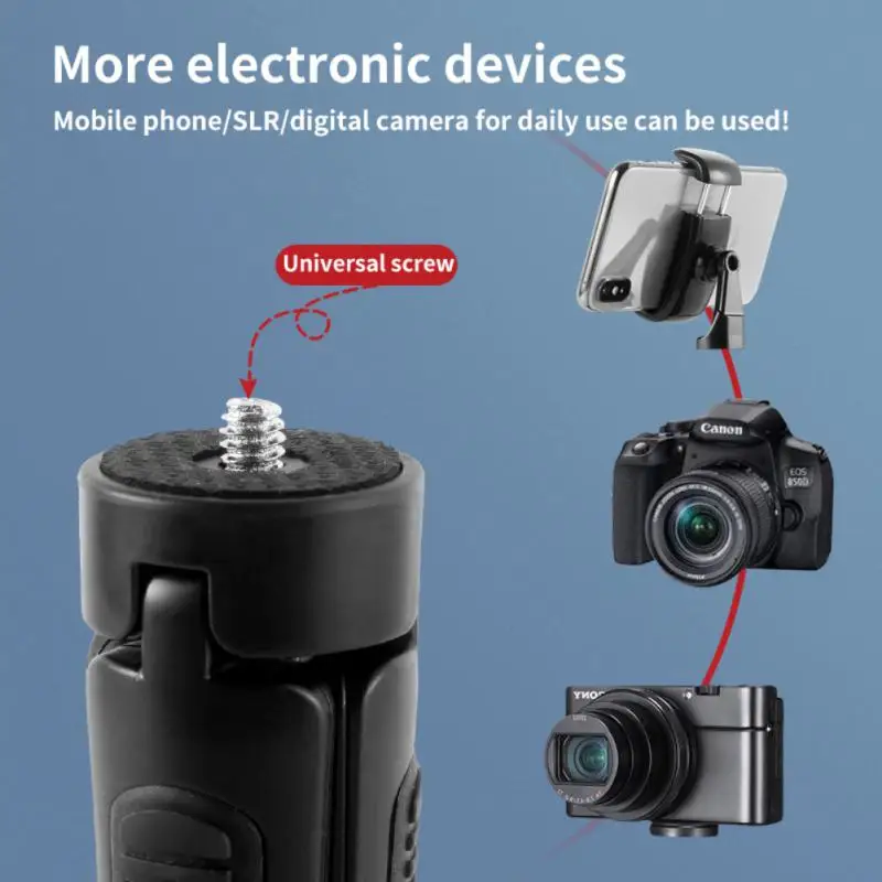 360 Degreen Rotation Height Adjustable Tripod Portable Height Adjustable Foldable Tripod Desktop Triangle Bracket Universal
360 Degreen Rotation Height Adjustable Tripod Portable Height Adjustable Foldable Tripod Desktop Triangle Bracket Universal