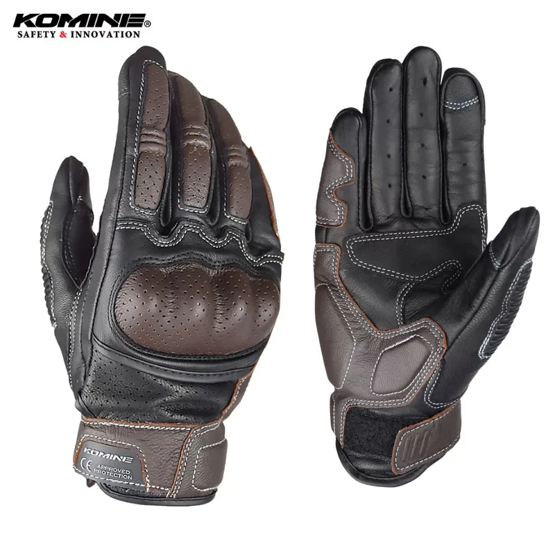 New Komine GK-217 Retro Motorcycle Gloves Men Leather Brown Motor Cross Gloves Street Adventure Motorbike Glove Guantes De Moto
New Komine GK-217 Retro Motorcycle Gloves Men Leather Brown Motor Cross Gloves Street Adventure Motorbike Glove Guantes De Moto