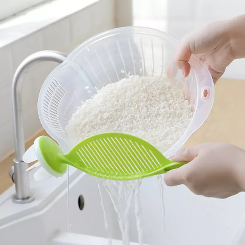 2023NEW Fruit Cleaning Strainer Rice Leakproof Water Filtering Baffle Sieve Washing Drain Board Kitchen Cleaning Strainer Tool
2023NEW Fruit Cleaning Strainer Rice Leakproof Water Filtering Baffle Sieve Washing Drain Board Kitchen Cleaning Strainer Tool