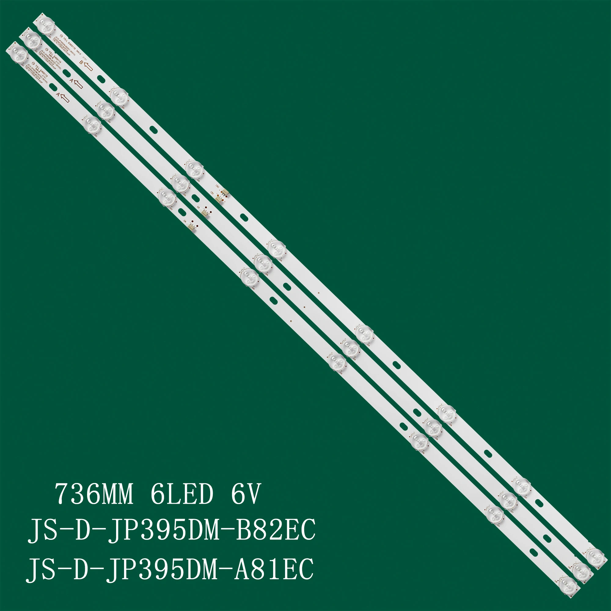 3PCS LED backlight strip 8 lamp for D40-M30 40BF400 JS-D-JP395DM-A81EC JS-D-JP395DM-B82EC (80105) E395DM1000 MCPCB ND40N2100 JLX
3PCS LED backlight strip 8 lamp for D40-M30 40BF400 JS-D-JP395DM-A81EC JS-D-JP395DM-B82EC (80105) E395DM1000 MCPCB ND40N2100 JLX