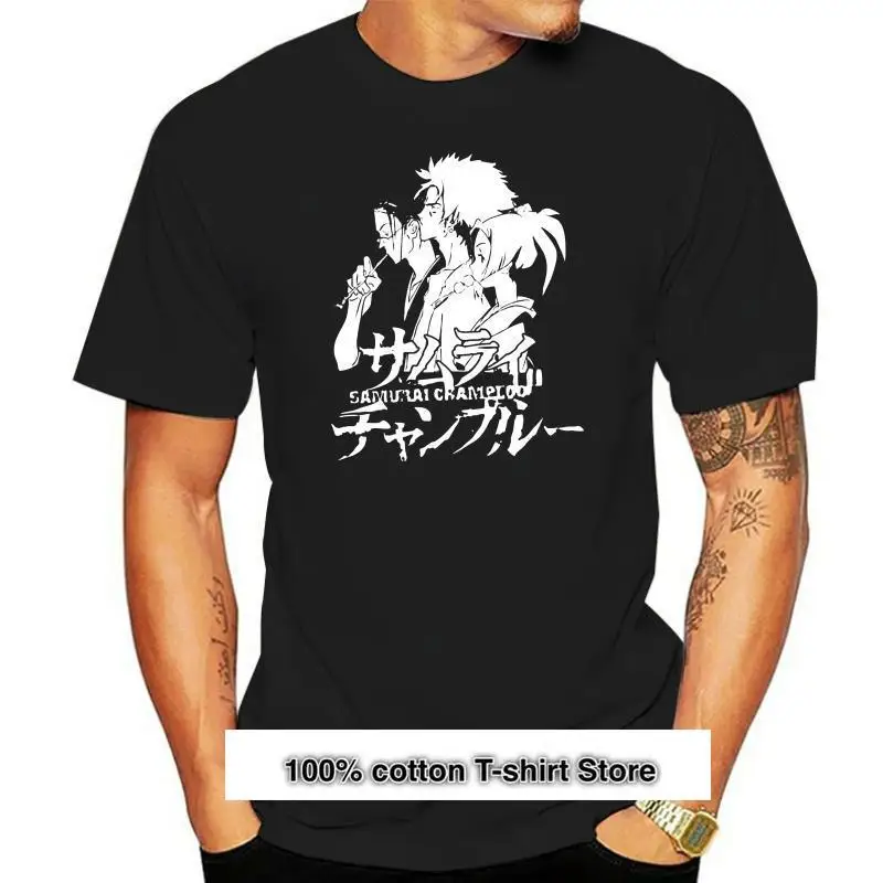 Camisetas de Anime japonés samurái Champloo Mugen para hombre, ropa de algodón, camiseta informal de cuello redondo, camisetas
Camisetas de Anime japonés samurái Champloo Mugen para hombre, ropa de algodón, camiseta informal de cuello redondo, camisetas