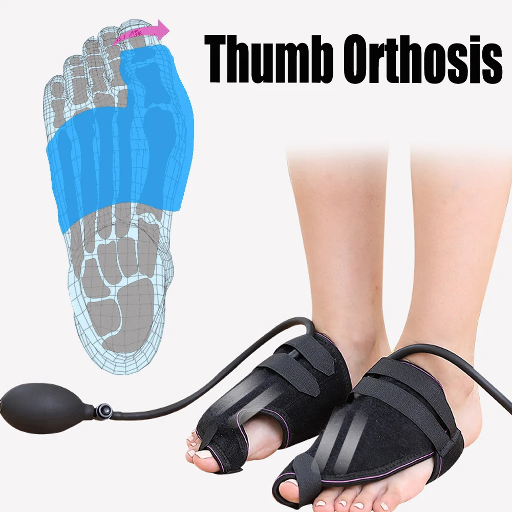Air Pressure Bunion Corrector Stretch Nylon Hallux Valgus Protector Guard Toe Separator Orthopedic Protector Thumb Orthosis
Air Pressure Bunion Corrector Stretch Nylon Hallux Valgus Protector Guard Toe Separator Orthopedic Protector Thumb Orthosis