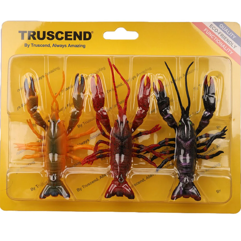3pcs/pack Bionic Crayfish Lure Luya Bait TPE Hollow Body Design Lobster Soft Fishing Baits Shrimp Lures Pesca Iscas Fish Tackle
3pcs/pack Bionic Crayfish Lure Luya Bait TPE Hollow Body Design Lobster Soft Fishing Baits Shrimp Lures Pesca Iscas Fish Tackle