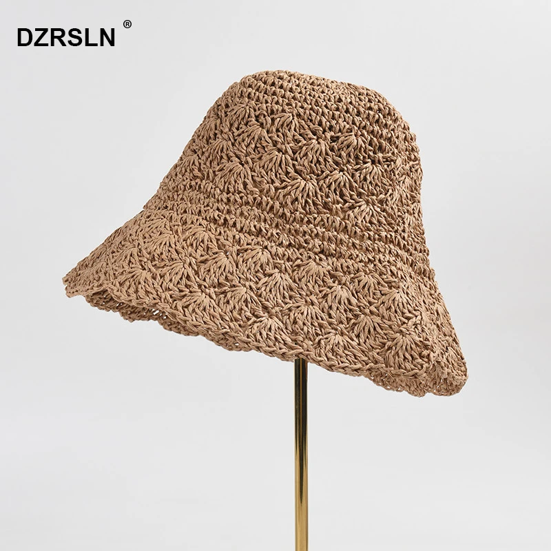 Summer New Crocheted Bucket Hat For Women Solid Color Hollow Out Foldable Lace Straw Hat Vacation Sunscreen Hat Beach Hat
Summer New Crocheted Bucket Hat For Women Solid Color Hollow Out Foldable Lace Straw Hat Vacation Sunscreen Hat Beach Hat