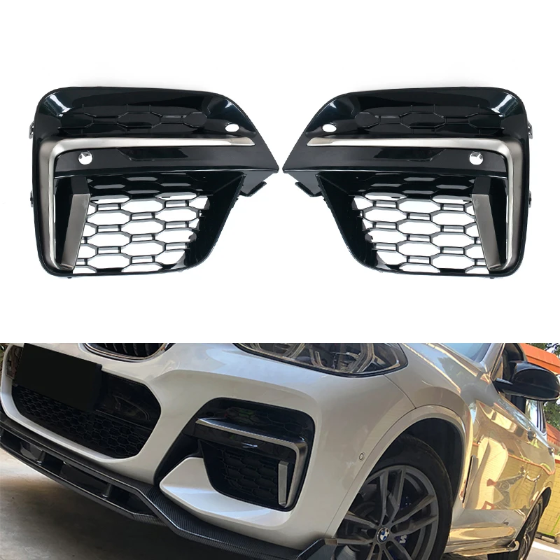 Car Frame Trim Protector Exterior For BMW New X3 G01 X4 G02 2018 2019 2020 Cover Front Fog Light grille cerium Gery Lamp Cover
Car Frame Trim Protector Exterior For BMW New X3 G01 X4 G02 2018 2019 2020 Cover Front Fog Light grille cerium Gery Lamp Cover