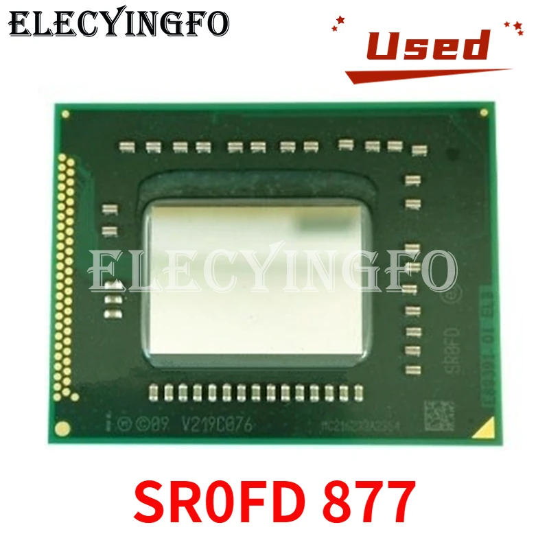 Used SR0FD 877 CPU BGA Chipset re-balled tested 100% good working 
Used SR0FD 877 CPU BGA Chipset re-balled tested 100% good working