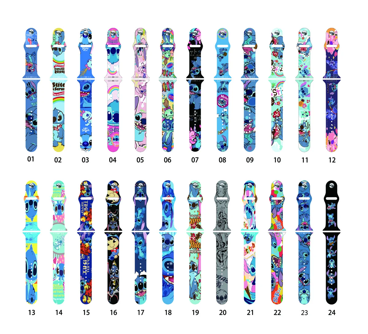 2022 New Disney Stitch Strap silicone For Apple Watch Band 41mm 45mm 44mm 42mm 40mm 38mm Bracelet For iWatch SE 7 6 5 4 3 2 1
2022 New Disney Stitch Strap silicone For Apple Watch Band 41mm 45mm 44mm 42mm 40mm 38mm Bracelet For iWatch SE 7 6 5 4 3 2 1