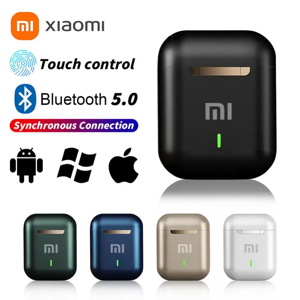 Xiaomi J18 TWS Wireless Bluetooth Headphones IPX5 Waterproof In Ear HIFI-Sound Music Earhuds Handsfree Fone Auriculares with Mic
Xiaomi J18 TWS Wireless Bluetooth Headphones IPX5 Waterproof In Ear HIFI-Sound Music Earhuds Handsfree Fone Auriculares with Mic