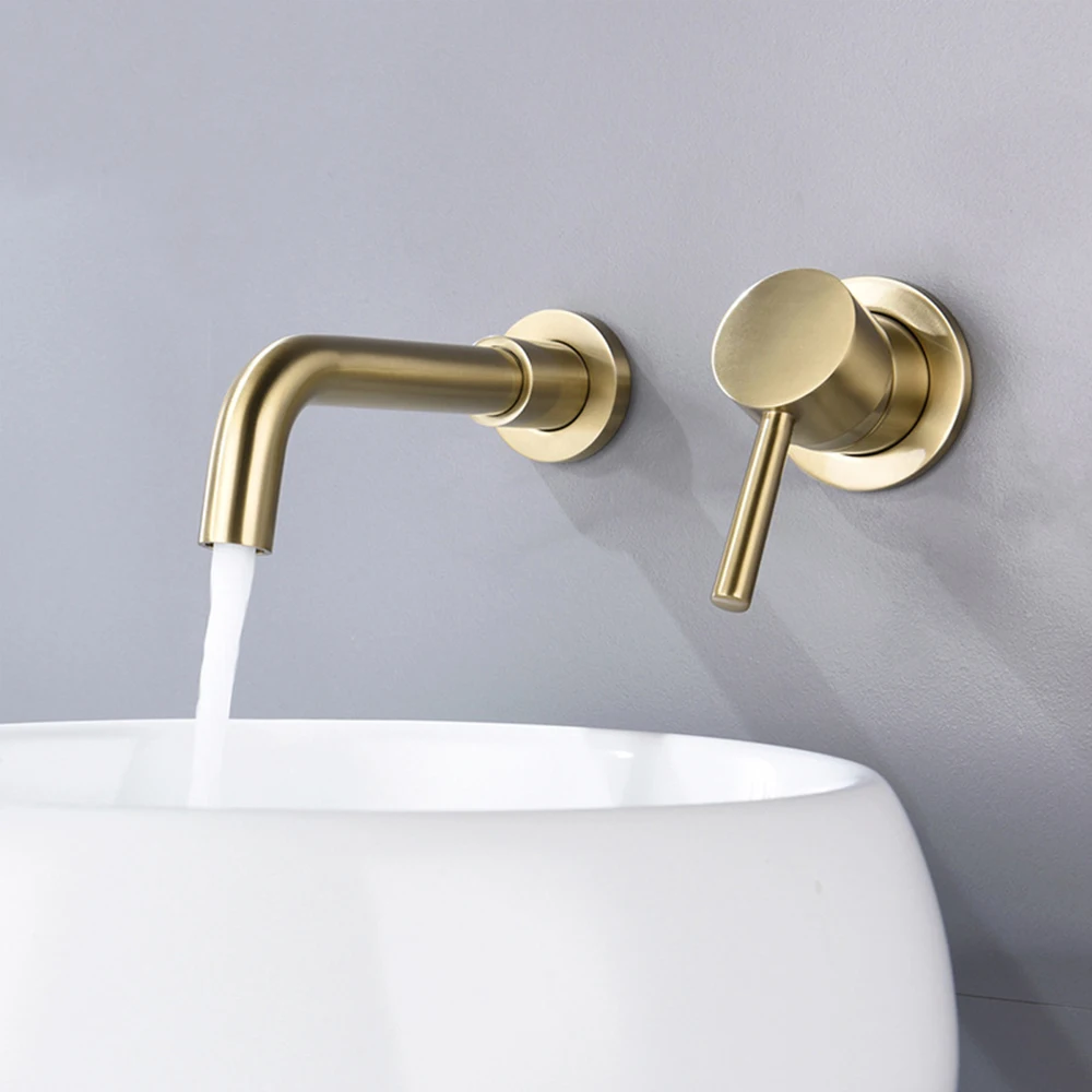 SKOWLL Wall Mount Tub Filler Modern Bathroom Tub Faucet with 360 Swivel Spout Single Handle Vessel Sink Faucet, Gold PX-12
SKOWLL Wall Mount Tub Filler Modern Bathroom Tub Faucet with 360 Swivel Spout Single Handle Vessel Sink Faucet, Gold PX-12