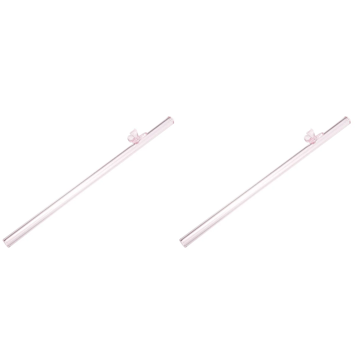 Heat-resistant Glass Straw Color Butterfly Milk Tea Juice Colored Straws Colorful Reusable
Heat-resistant Glass Straw Color Butterfly Milk Tea Juice Colored Straws Colorful Reusable