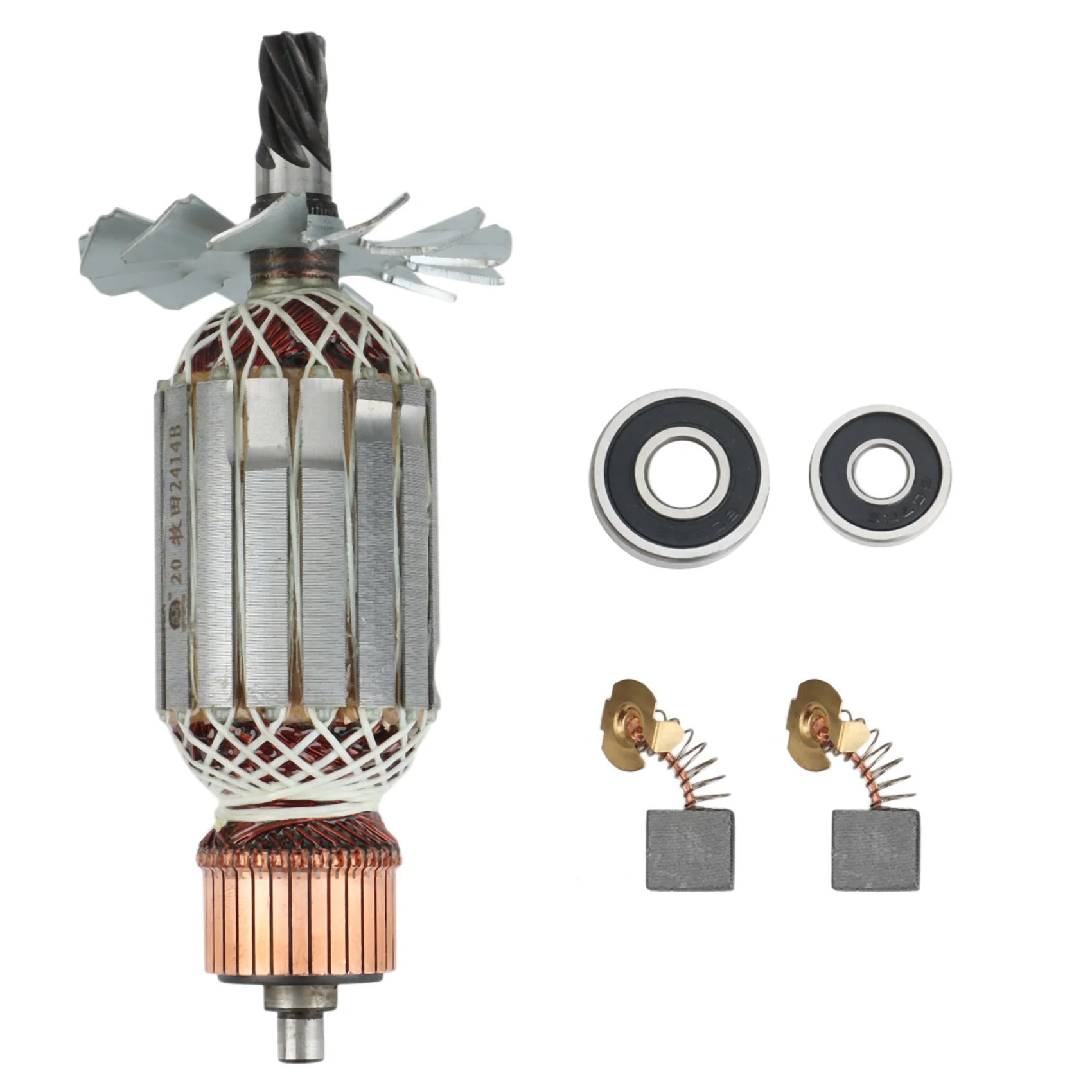 AC220-240V 7 Teeth Drive Shaft Electric Hammer Steel Cutting Machine Rotor 355 For Makita 2414NB 2414B 516563-1 516564-9
AC220-240V 7 Teeth Drive Shaft Electric Hammer Steel Cutting Machine Rotor 355 For Makita 2414NB 2414B 516563-1 516564-9