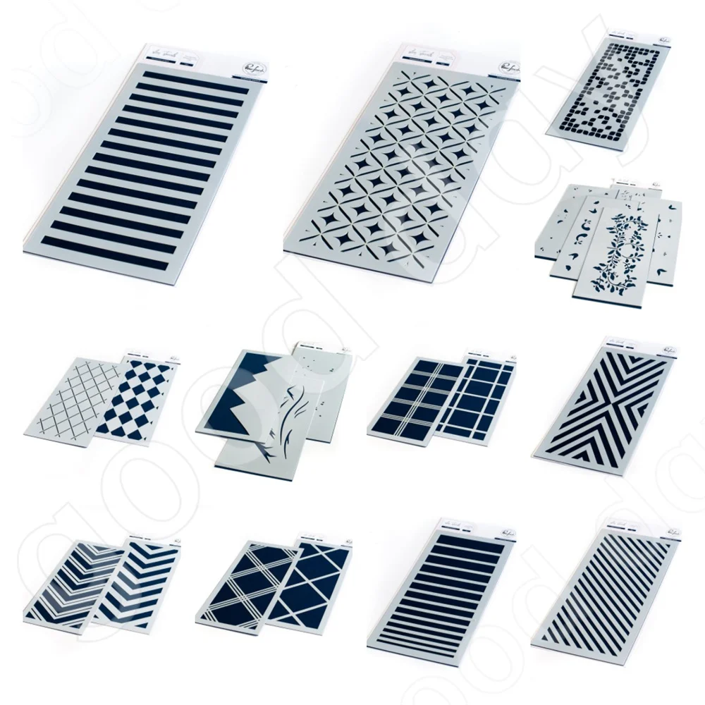 Checkered Horizontal Striped Layered Production Stencil Scrapbook Diary Decoration Embossing Template Diy Greeting Card Handmade
Checkered Horizontal Striped Layered Production Stencil Scrapbook Diary Decoration Embossing Template Diy Greeting Card Handmade