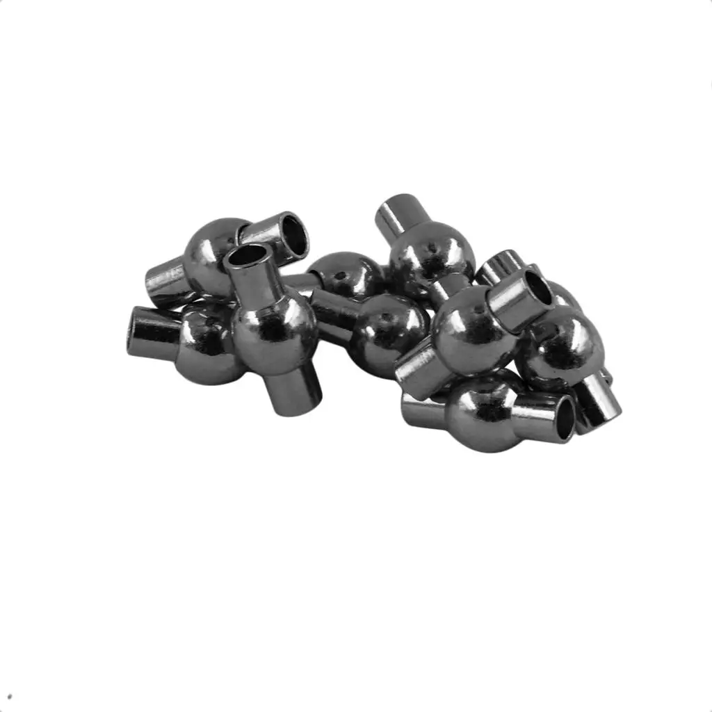 10x Brass Barrel Glue-in Ends Jewelry DIY Making Findings for Jewelry Black/Silver/Gold
10x Brass Barrel Glue-in Ends Jewelry DIY Making Findings for Jewelry Black/Silver/Gold