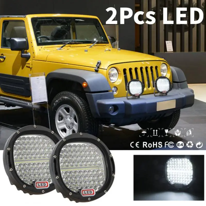 2pcs 7 inch Work Light 300W Car Led Headlight Spotlight Running Lights For 4WD ATV UTV SUV Offroad Working Light 4X4 Accessories
2pcs 7 inch Work Light 300W Car Led Headlight Spotlight Running Lights For 4WD ATV UTV SUV Offroad Working Light 4X4 Accessories