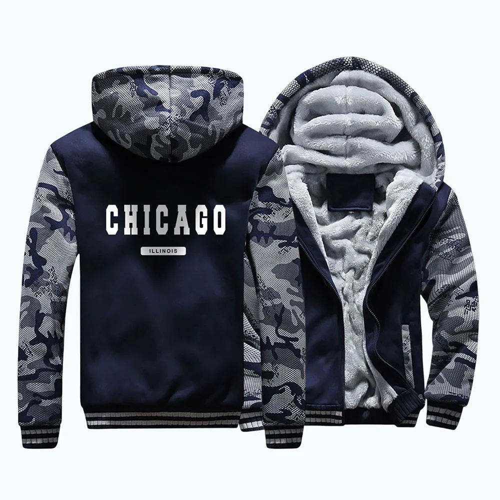 Chicago Lllinois City Prints Mens Plus Velvet Thickening Jackets Winter Warm Windproof Coats All-math Casual Man Long Sleeves
Chicago Lllinois City Prints Mens Plus Velvet Thickening Jackets Winter Warm Windproof Coats All-math Casual Man Long Sleeves