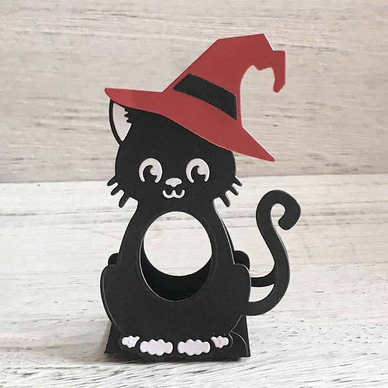 Металлические штампы Хэллоуин кошка нож Лезвие штамп форма трафареты для рукоделия Скрапбукинг поздравительная открытка изготовление дек... 
Металлические штампы Хэллоуин кошка нож Лезвие штамп форма трафареты для рукоделия Скрапбукинг поздравительная открытка изготовление дек...