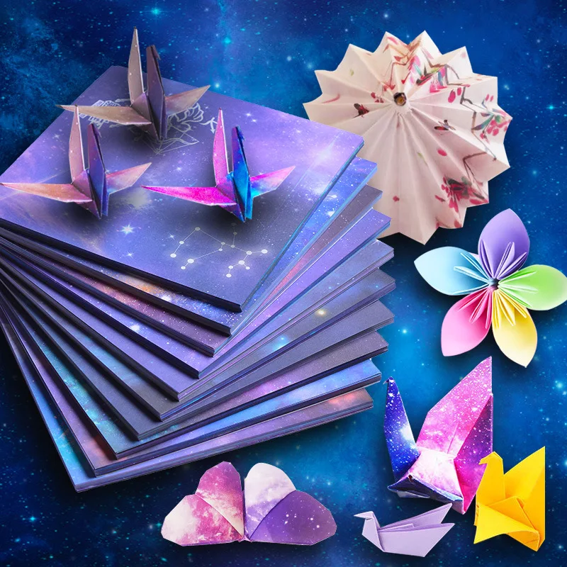 Creativity Square Origami Paper Kid DIY Handmade Double Side Coloring Fold Craft Paper Decor Art Material Educational Star Paper
Creativity Square Origami Paper Kid DIY Handmade Double Side Coloring Fold Craft Paper Decor Art Material Educational Star Paper