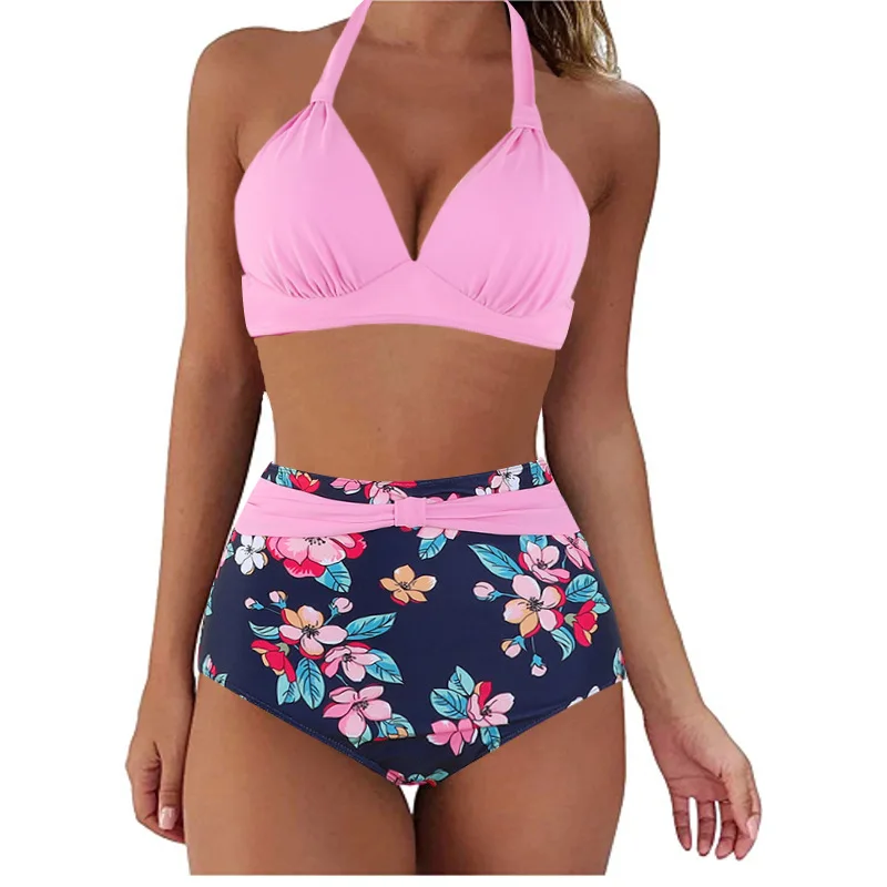High Waist Bikini Set 2023 Push Up Swimwear Women Floral Hard Pack Two Pieces Swimsuit Lace Up Backless Bathing Suit Biquini
High Waist Bikini Set 2023 Push Up Swimwear Women Floral Hard Pack Two Pieces Swimsuit Lace Up Backless Bathing Suit Biquini