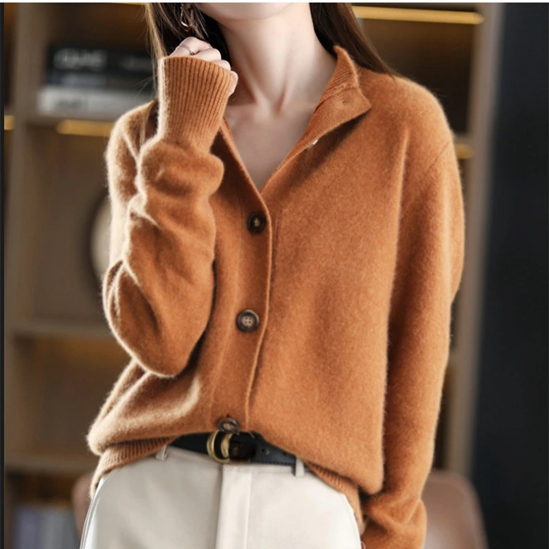 EBAIHUI Vintage Solid Sweater Cardigan Spring New Stand Collar Knitted Coats Basic Women's Sweaters Loose Short Jacket Women U19
EBAIHUI Vintage Solid Sweater Cardigan Spring New Stand Collar Knitted Coats Basic Women's Sweaters Loose Short Jacket Women U19