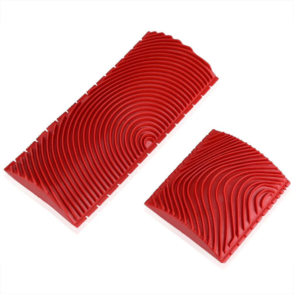 2Pcs Wood Graining Rubber Wall Brush Painting Tools Texture Pattern Scumble Tool Red
2Pcs Wood Graining Rubber Wall Brush Painting Tools Texture Pattern Scumble Tool Red