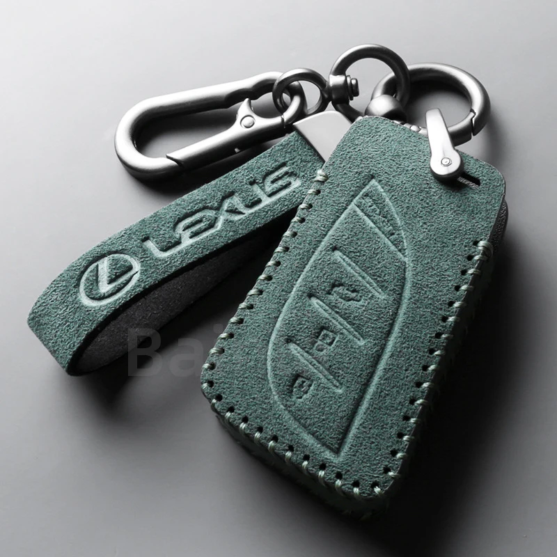 Luxury Suede Leather Car Remote Key Case Cover For Lexus NX GS RX IS ES GX LX RC 200 250 350 LS 450H 300H Keychain Accessories
Luxury Suede Leather Car Remote Key Case Cover For Lexus NX GS RX IS ES GX LX RC 200 250 350 LS 450H 300H Keychain Accessories