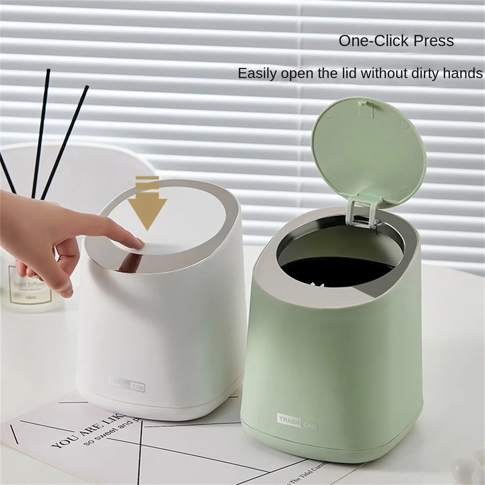 Desktop Trash Can Push-type Living Room Light Luxury Debris Bucket Car Home Desk Restaurant Storage Garbage Basket Double-barrel
Desktop Trash Can Push-type Living Room Light Luxury Debris Bucket Car Home Desk Restaurant Storage Garbage Basket Double-barrel