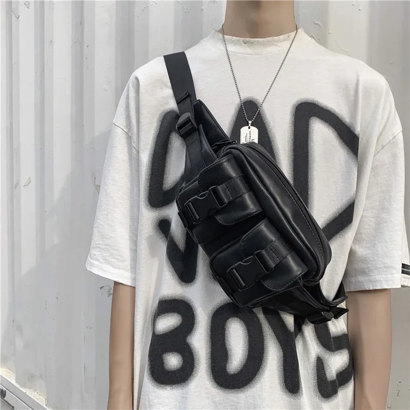 Мужская нагрудная сумка, простая сумка-мессенджер через плечо, Студенческая Модная брендовая сумка из искусственной кожи для отдыха и спор...
Мужская нагрудная сумка, простая сумка-мессенджер через плечо, Студенческая Модная брендовая сумка из искусственной кожи для отдыха и спор...