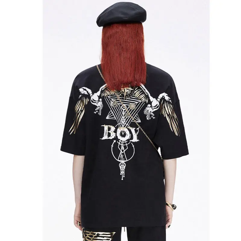 Boy London Couple Letter Printing Personality Trend High-quality Short-sleeved Tops for Boys and Girls Cotton Round Neck T-shirt
Boy London Couple Letter Printing Personality Trend High-quality Short-sleeved Tops for Boys and Girls Cotton Round Neck T-shirt