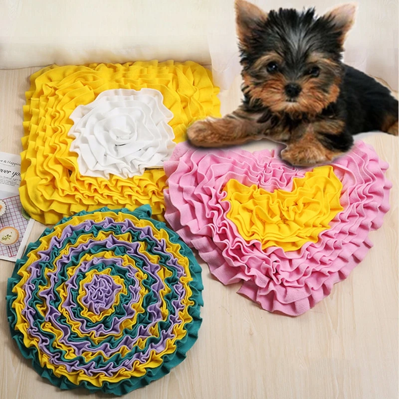 Pet Slow Feeder Dog toys Snuffle Mat Sniffing Pad Blanket IQ Foraging Skills Training Feeding Mat Cat Puppy Training Puzzle Toy
Pet Slow Feeder Dog toys Snuffle Mat Sniffing Pad Blanket IQ Foraging Skills Training Feeding Mat Cat Puppy Training Puzzle Toy