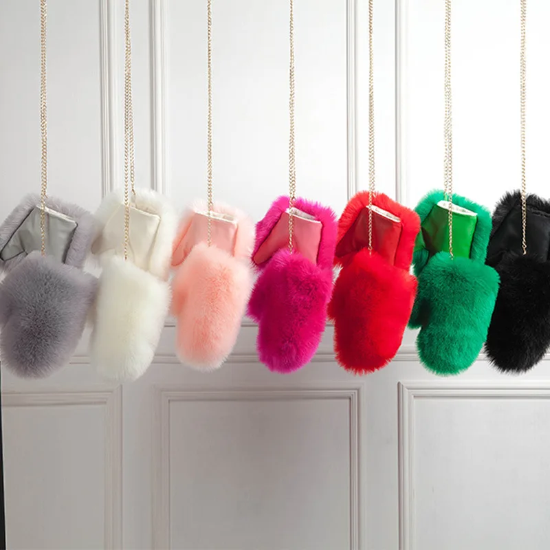 Women's Gloves Winter Imitation Fox Fur Warm Gloves Female Hanger Plus Velvet Thick Plush Artificial Fox Leather Gloves Mittens
Women's Gloves Winter Imitation Fox Fur Warm Gloves Female Hanger Plus Velvet Thick Plush Artificial Fox Leather Gloves Mittens