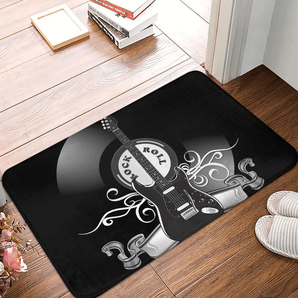 Rock N Roll Kitchen Non-Slip Carpet Guitar Living Room Mat Entrance Door Doormat Floor Decoration Rug
Rock N Roll Kitchen Non-Slip Carpet Guitar Living Room Mat Entrance Door Doormat Floor Decoration Rug