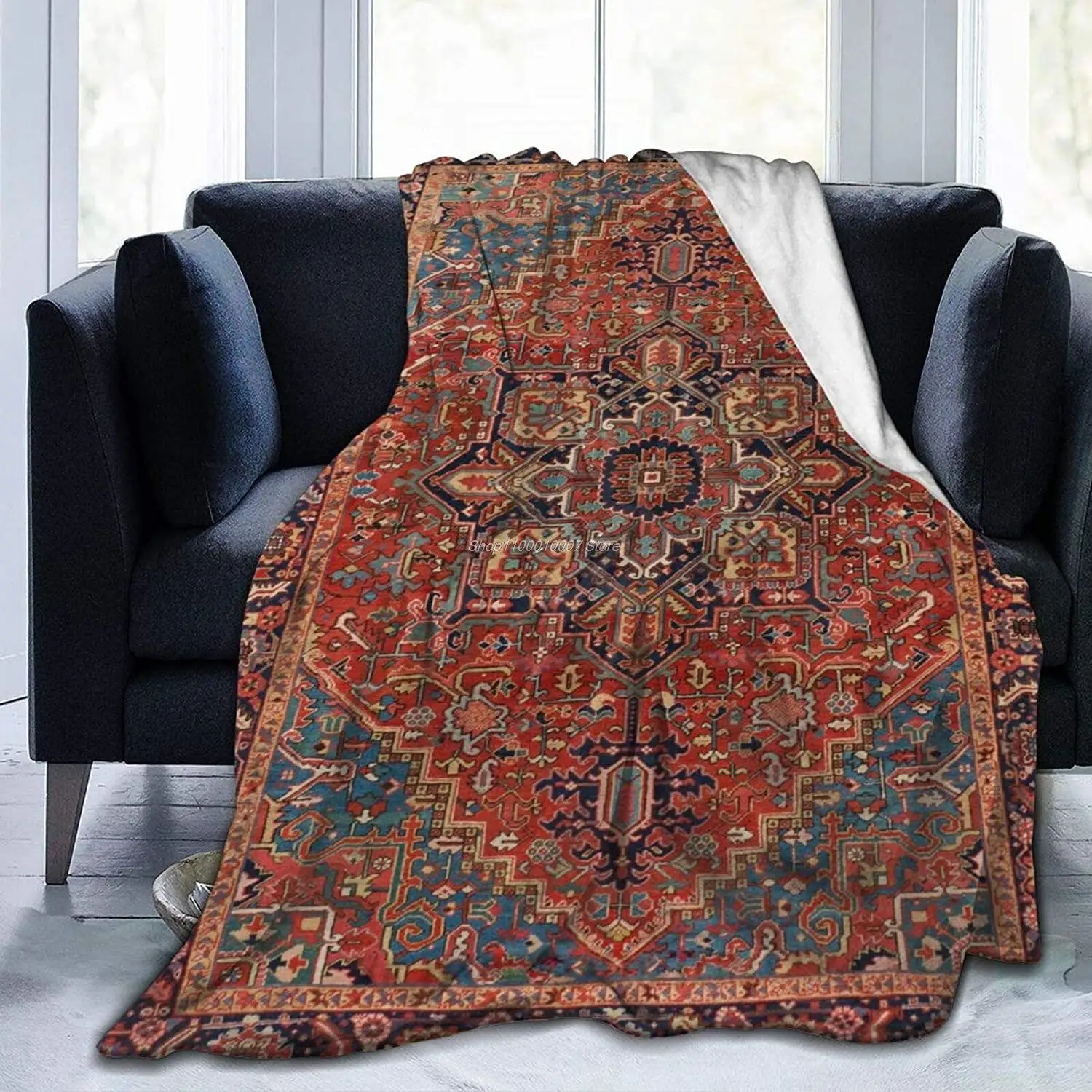 Antique Kurdish North West Persian Rug Blanket,Tribal Vintage Flannel Fleece Blanket For Kids Teens Adults,Soft Cozy Warm Fuzzy
Antique Kurdish North West Persian Rug Blanket,Tribal Vintage Flannel Fleece Blanket For Kids Teens Adults,Soft Cozy Warm Fuzzy