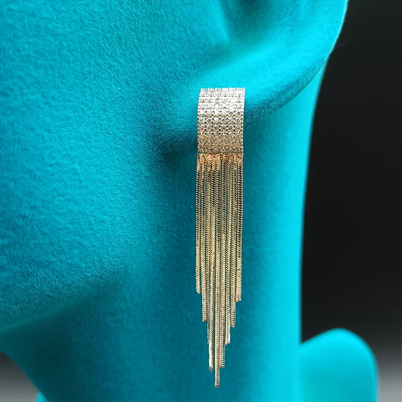 JICAI Trendy Women's Earrings 2023 Earring Women Elegant Girl Tassel Earring Stylish Jewelry Personality Gift Hanging Earrings
JICAI Trendy Women's Earrings 2023 Earring Women Elegant Girl Tassel Earring Stylish Jewelry Personality Gift Hanging Earrings