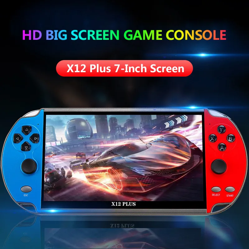 4.3 inch X7 /5.1 inch X7 Plus Video Game Console 8GB Dual Joystick Handheld Game Console Children Portable Retro Game Console
4.3 inch X7 /5.1 inch X7 Plus Video Game Console 8GB Dual Joystick Handheld Game Console Children Portable Retro Game Console
