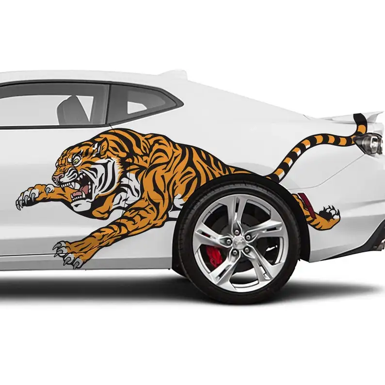 Jumping Tiger Car Decal Livery 2 Piece Set Limited Edition Exclusively Designed In-house And Printed On Premium Vinyl Decorate
Jumping Tiger Car Decal Livery 2 Piece Set Limited Edition Exclusively Designed In-house And Printed On Premium Vinyl Decorate