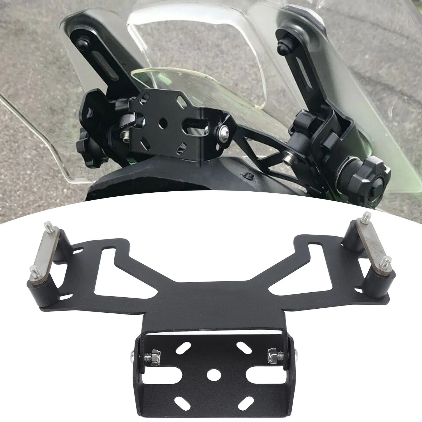2PCS Motorcycle Navigation Bracket Aluminium Alloy GPS Phone Mount Holder Replacement For Versys 1000 2019 to 2023
2PCS Motorcycle Navigation Bracket Aluminium Alloy GPS Phone Mount Holder Replacement For Versys 1000 2019 to 2023